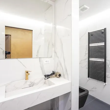 Apartament Terrazza Colombo - White And Gold *