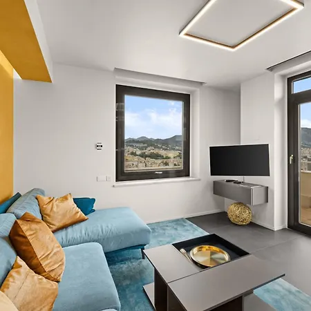 Terrazza Colombo - White And Gold شقة جنوة