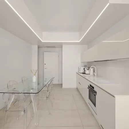 شقة Terrazza Colombo - White And Gold جنوة