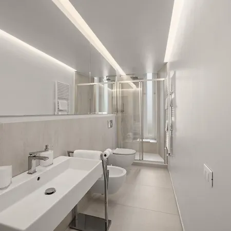 شقة Terrazza Colombo - White And Gold *
